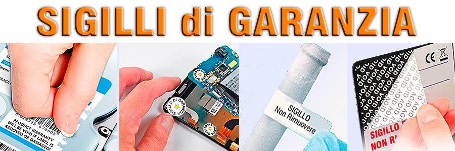 sigilli di garanzia per cellulari e smartphone