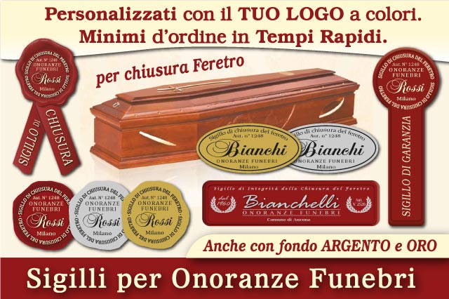 Sigillo chiusura feretro